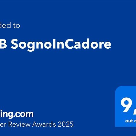 B&B Sognoincadore Domegge di Cadore Eksteriør bilde